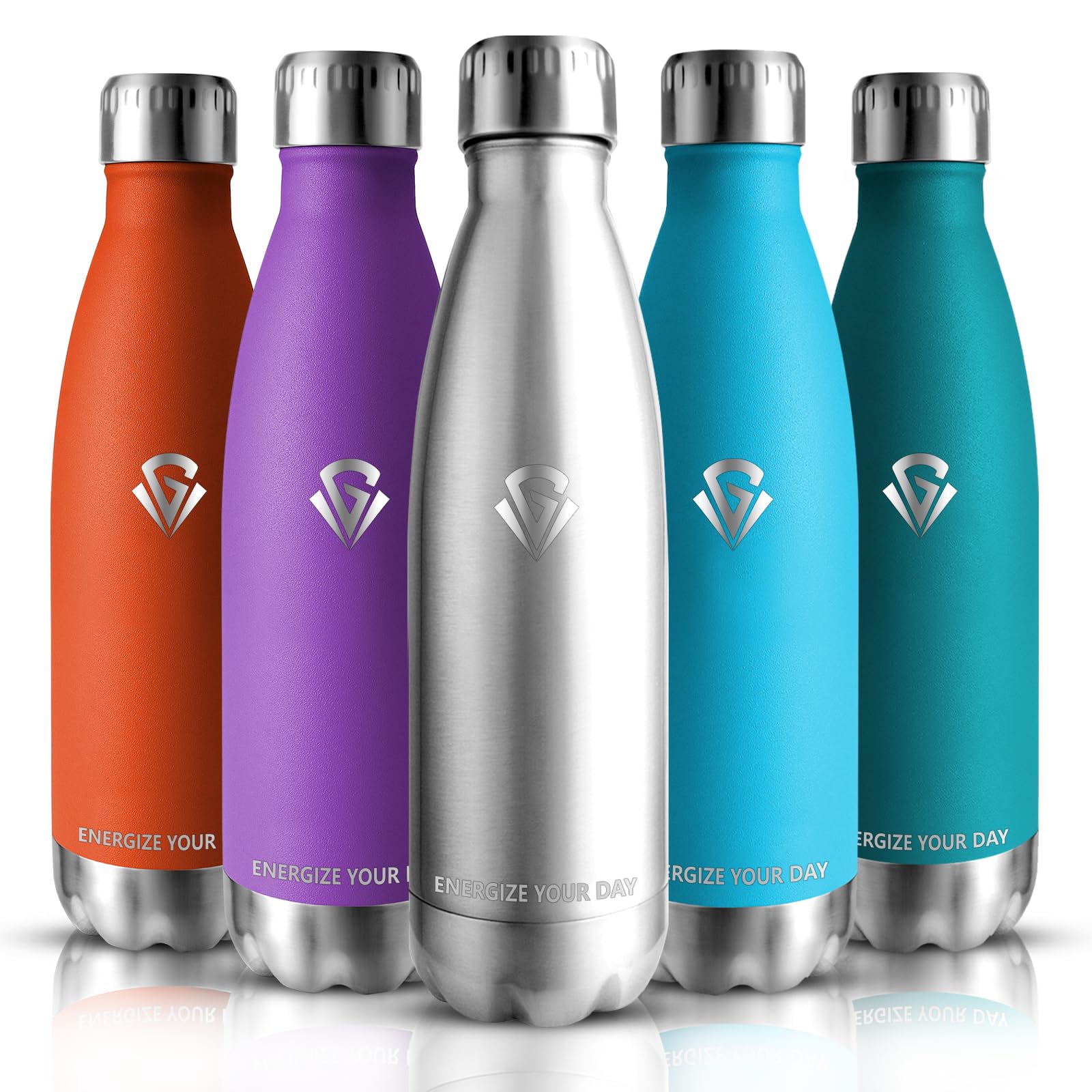 Grsta Borraccia Termica, Borraccia 750ML, Borraccia Acciaio Inox Senza BPA, CLyO